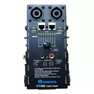 Probador Cables Utilizadas En Equipo De Audio Ct008 Full
